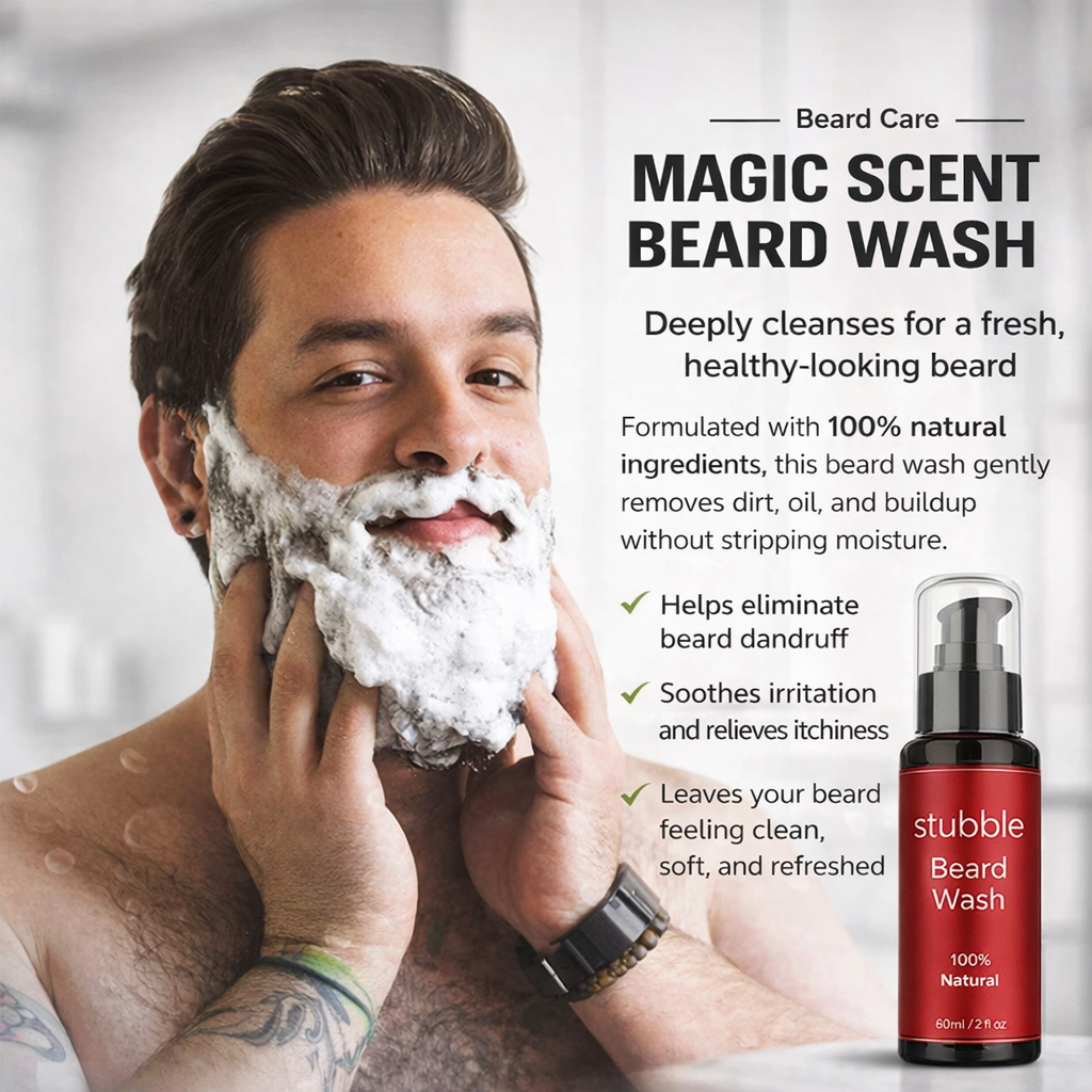 Beard Care & Grooming Kit