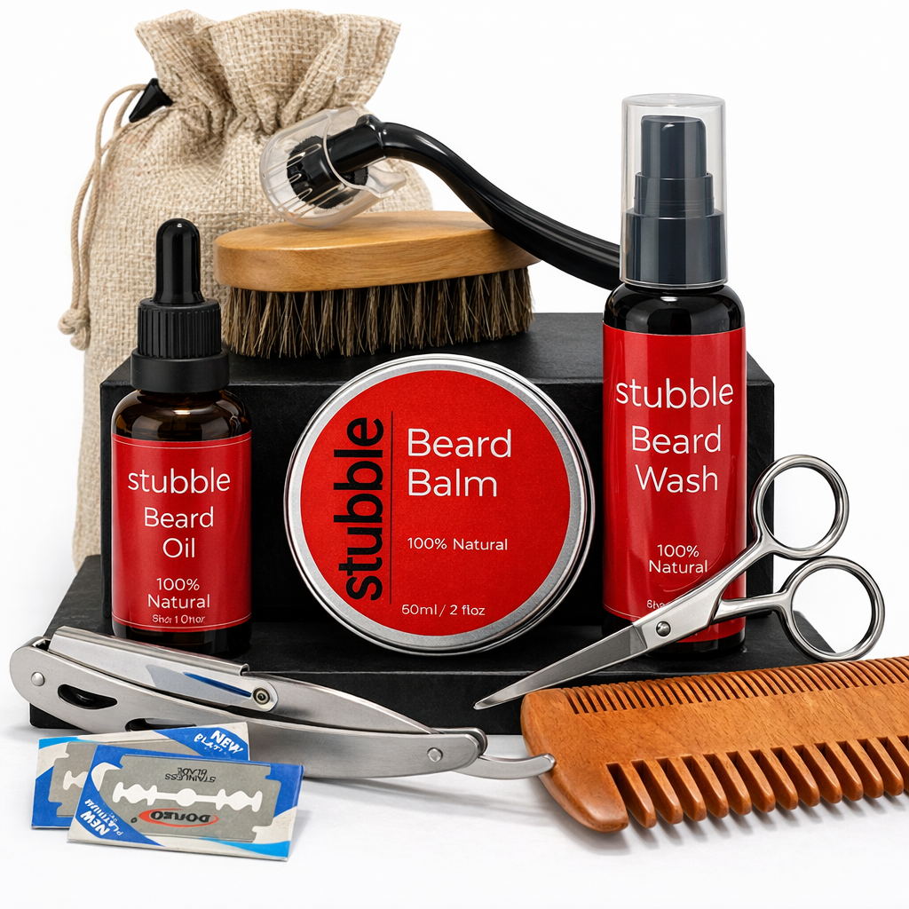 Beard Care & Grooming Kit